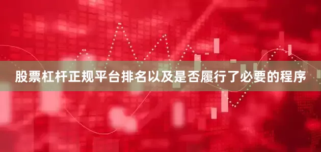 股票杠杆正规平台排名以及是否履行了必要的程序
